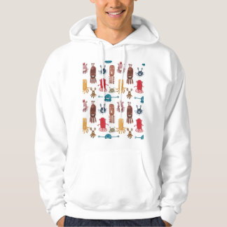 Colourful Floral Mandala: Vintage Hand-Drawn Hoodie