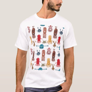 Colourful Floral Mandala: Vintage Hand-Drawn T-Shirt