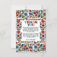 Colourful Floral Mexican Folk Art Embroidery Fiest