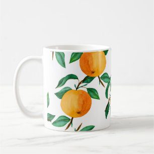 Colourful Floral Mix: Watercolor Illustration. Coffee Mug