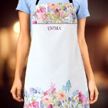 Colourful Floral Name Gift – Birthday for Sister Apron<br><div class="desc">Colourful Floral Name Gift – Birthday for Sister Apron.
Delight your sister with this charming floral design, personalised with her name. A perfect birthday gift combining style and function. Enjoy!</div>