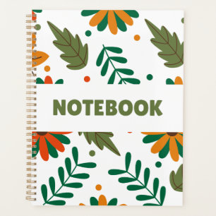Colourful Floral Notebook – Minimalist Planner