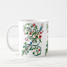 Colourful floral ornament Mug