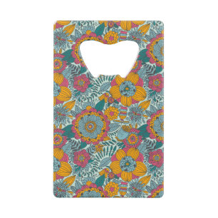 Colourful floral pattern