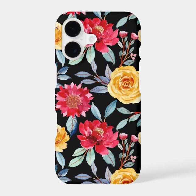 Colourful Floral Pattern                           (Back)
