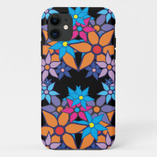 Colourful Floral Pattern #3 iPhone 11 Case