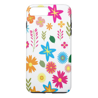Colourful Floral Pattern iPhone 8 Plus/7 Plus Case