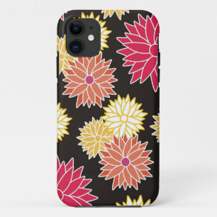 Colourful Floral Pattern iPhone 11 Case