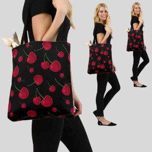 Colourful Floral Pattern Tote Bag