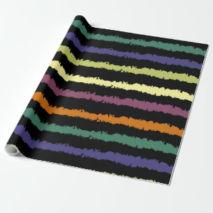 Colourful Floral Pattern Wrapping Paper