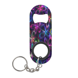 Colourful Floral Patterns on a Dark Background