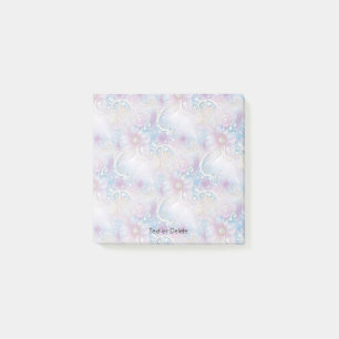 Colourful Floral Pearly Gems Post it Notes