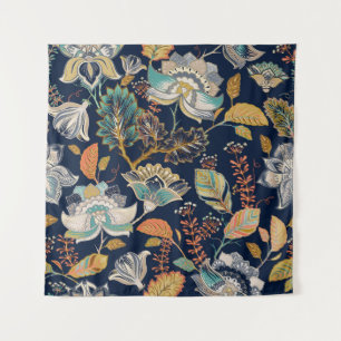 Colourful Floral: Seamless Background Tapestry