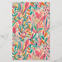 Colourful Floral Soap Wrap Paper Sheet
