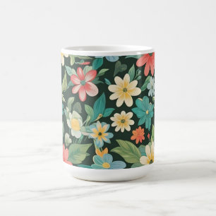 Colourful Floral/Spring Coffee Mug
