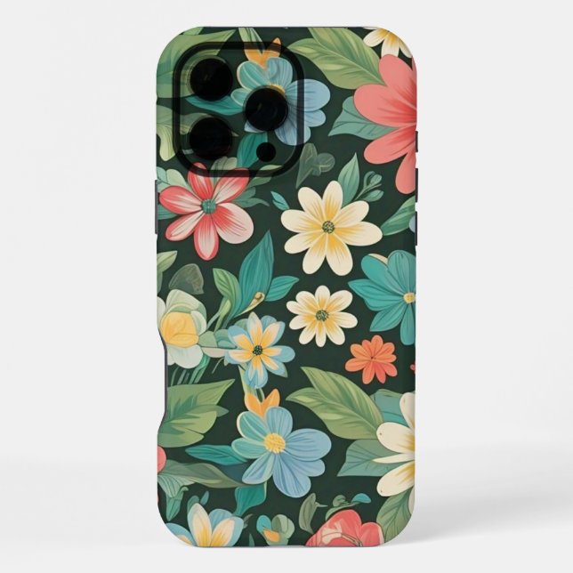 Colourful Floral/Spring  iPhone Case (Back)