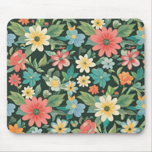 Colourful Floral/Spring Mouse Mat