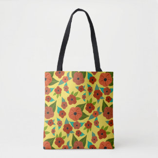 Colourful Floral Tote Bag