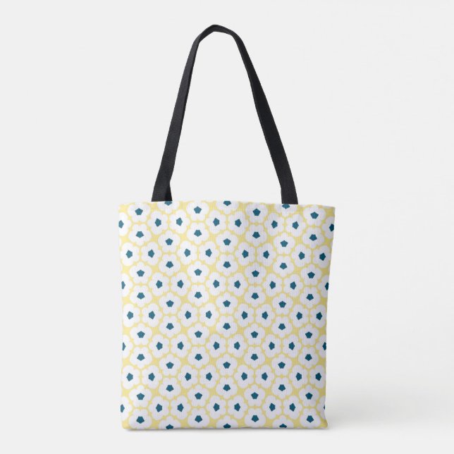 Colourful Floral Tote Bag (Back)