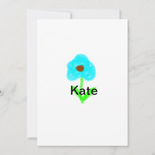 Colourful floral watercolor add name text save the date