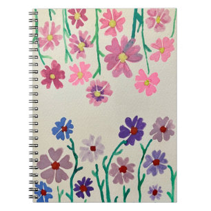 Colourful Floral Watercolor Journal