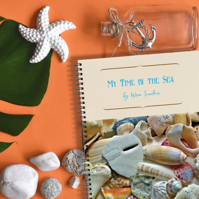 Colourful Florida Seashells Personalised Journal (Creator Uploaded)