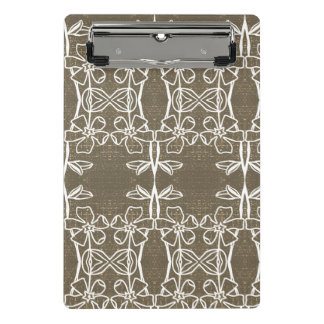 Colourful flower and veggies art  mini clipboard