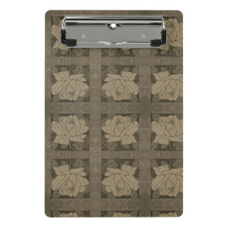 Colourful flower and veggies art  mini clipboard