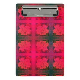 Colourful flower and veggies art  mini clipboard