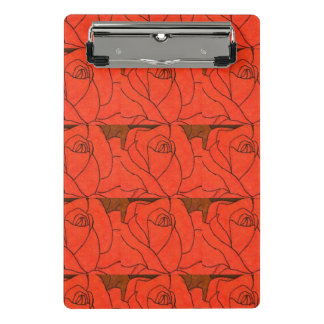 Colourful flower and veggies art  mini clipboard