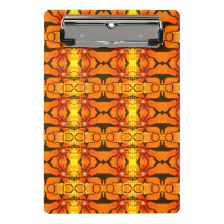 Colourful flower and veggies art  mini clipboard