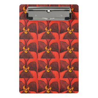 Colourful flower and veggies art  mini clipboard