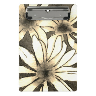 Colourful flower and veggies art  mini clipboard