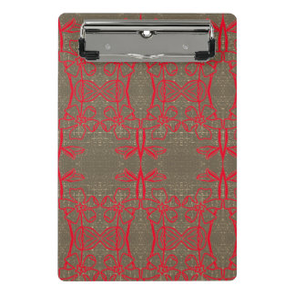 Colourful flower and veggies art  mini clipboard