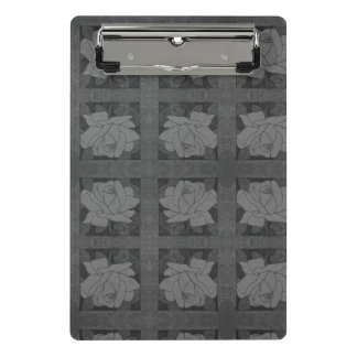Colourful flower and veggies art mini clipboard