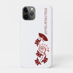 Colourful flower art gift  iPhone 11 pro case