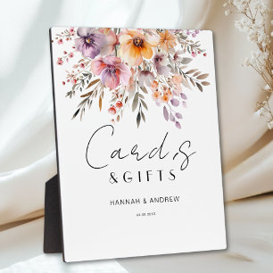 Colourful, Flower Bouquet CARDS & GIFTS Plaque