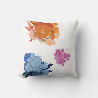 Colourful Flower  Cushion