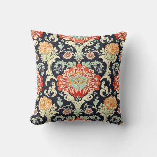 Colourful Flower Pattern Cushion