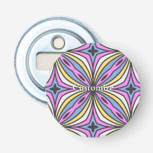 Colourful Flower Petals Thunder_Cove Bottle Opener