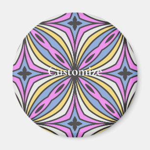 Colourful Flower Petals Thunder_Cove Magnet