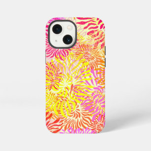Colourful Flower Print iPhone 13 Mini Case