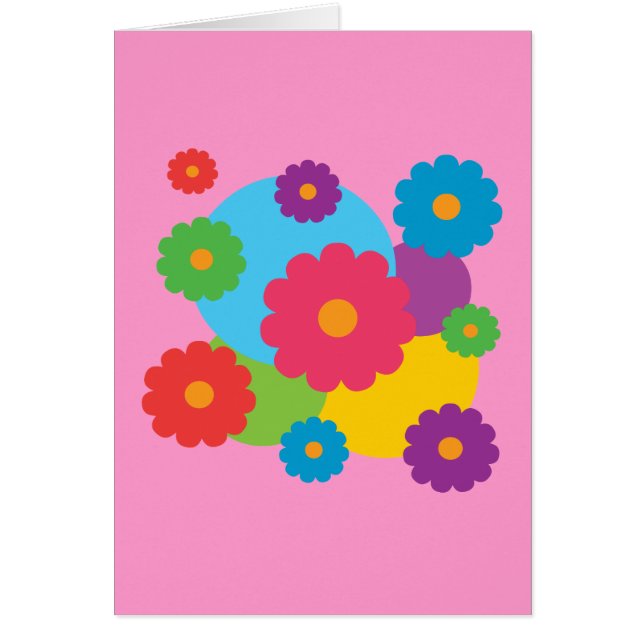 Colourful Flowers (Front)