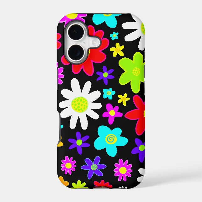 Colourful Flowers (Back)