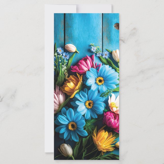 Colourful Flowers (Front)