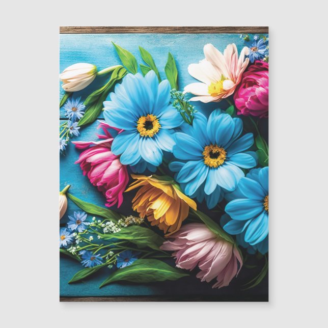 Colourful Flowers (Front)