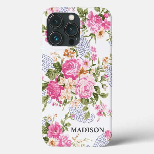 Colourful Flowers Arrangement  Case-Mate iPhone Case (Back)