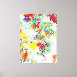 Colourful Flowers Canvas Print