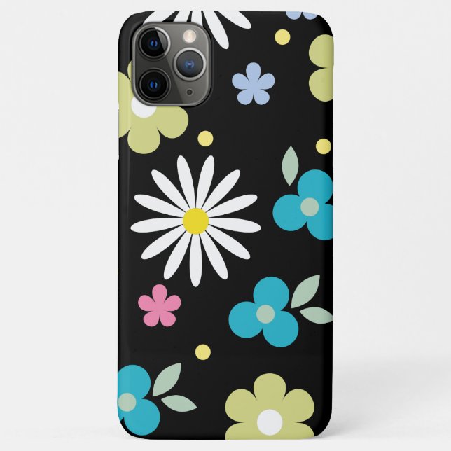 Colourful Flowers Case-Mate iPhone Case (Back)