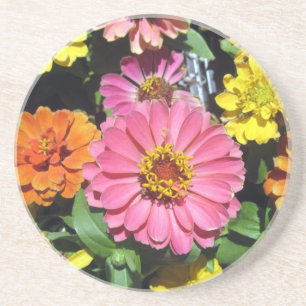 Colourful Flowers Coaster